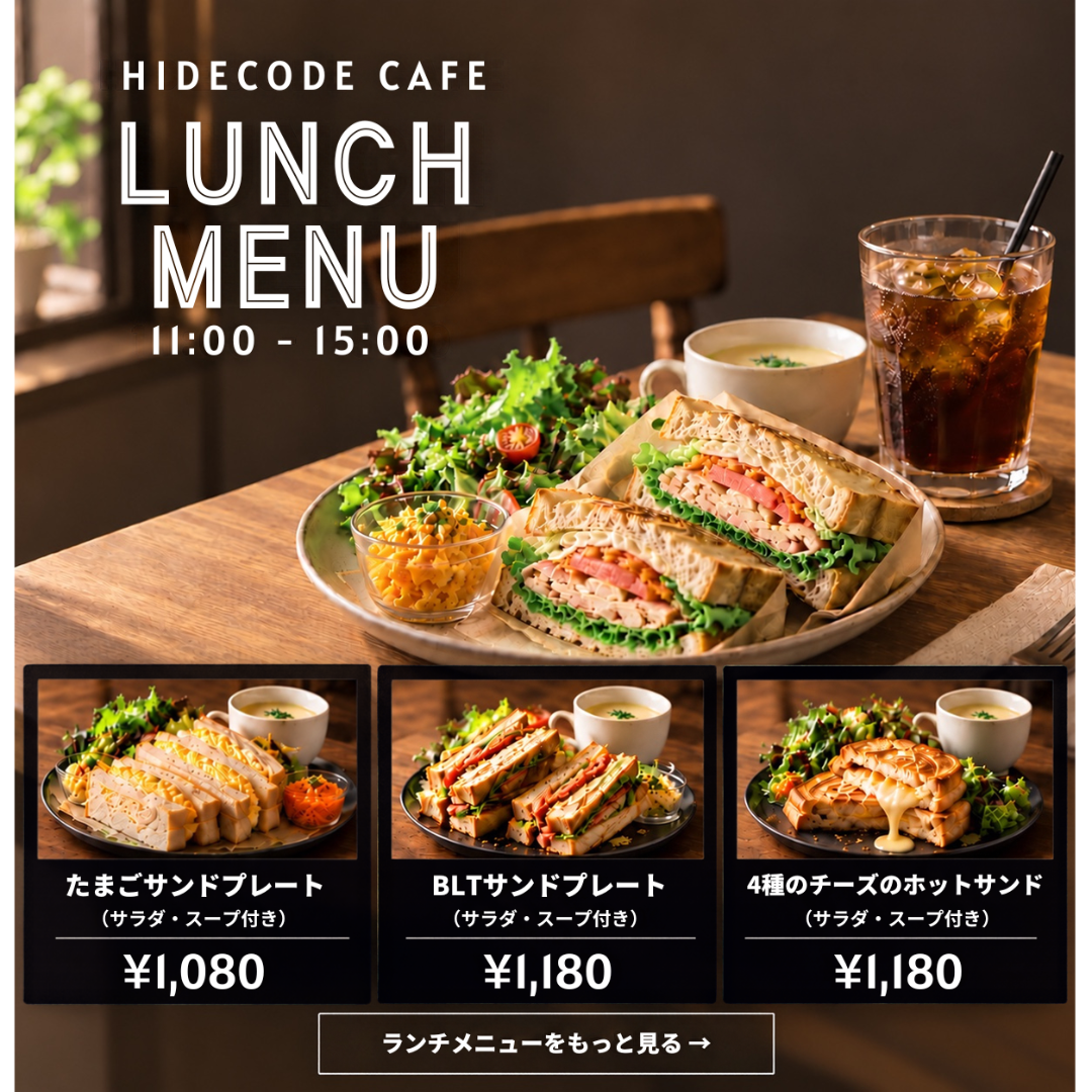 カフェバナー